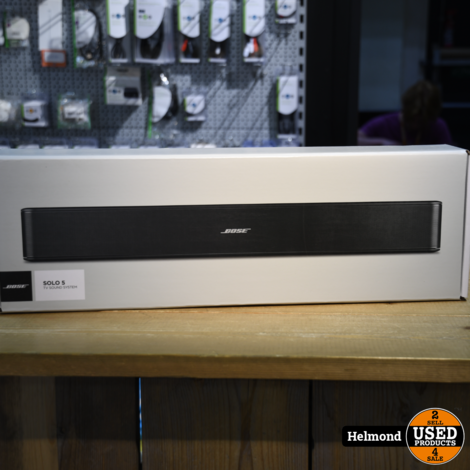Bose Solo 5 TV Sound Systeem Zwart | Nieuw in Doos