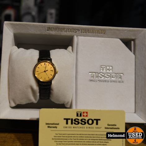 TISSOT T71.2.114.21 Gouden Dames Horloge | ZGAN