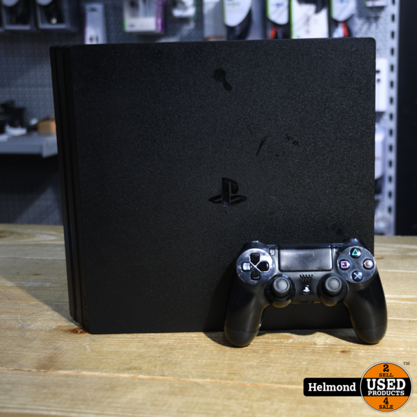 pepermunt Onenigheid merk Playstation 4 Pro 1Tb Zwart met Controller | In Nette Staat - Used Products  Helmond