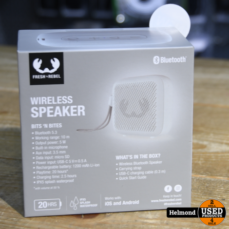 Fresh 'n Rebel Wireless Speaker | nieuw in Seal