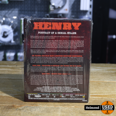 Arrow DVD Film: Henry | Nieuw