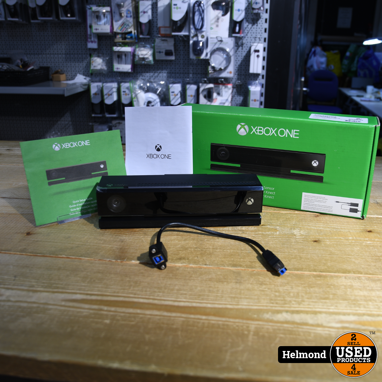 Xbox One Kinect Sensor Zwart Nette Staat - Used Helmond