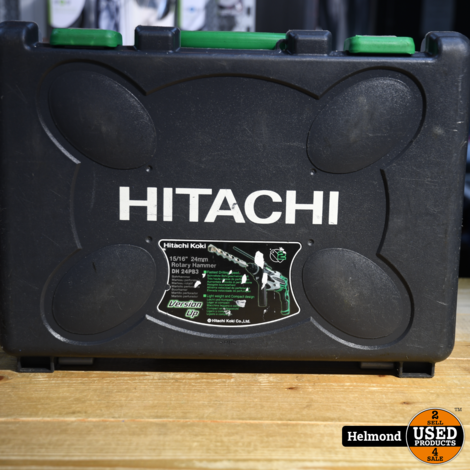Hitachi DH 24PB3 Klopboormachine met Koffer | Nette Staat