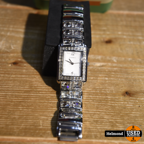Fossil ES-1512 Dames Horloge Zilver met Doos | Nette Staat