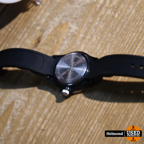 Colori Watch Dames Horloge Zwart met Steentjes | Nette Staat