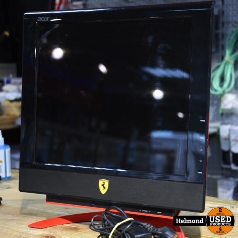 Acer F-17 Ferrari TV-Monitor Rood Zwart | Nette Staat