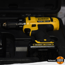 DeWalt DCD710 Accu Schroefboormachine 2 Accu's, Lader en Koffer |