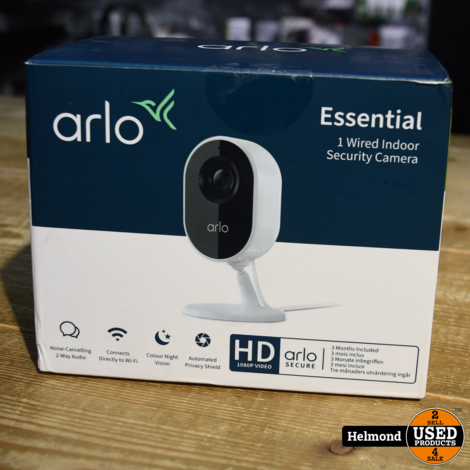 Arlo Essential VMC2040-100EUS Wired Camera | Nieuw in Doos