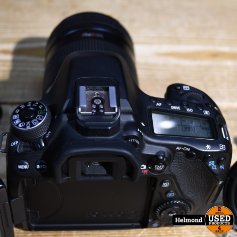 Canon EOS 80D Body + Canon EFS 18-135mm Lens | Nette Staat