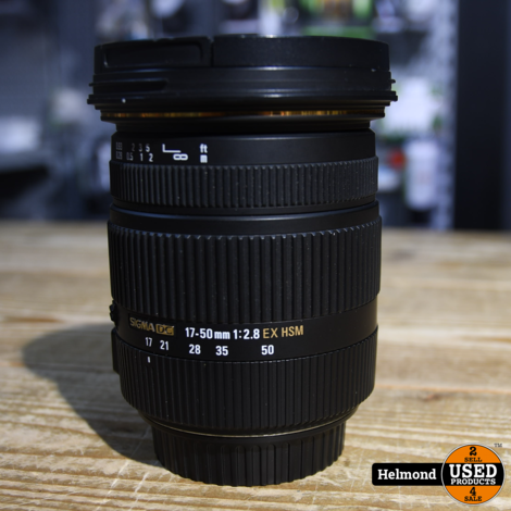 Sigma DC 17-50mm 1:2.8 EX HSM Lens Canon Mount | Nette Staat