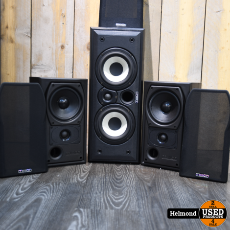 Mission 70C2 Speaker Set 3 stuks Zwart | Nette Staat