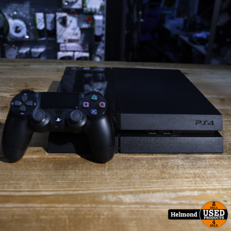 PlayStation 4 Console Versie 1 500Gb met Controller  Zwart | Nette Staat