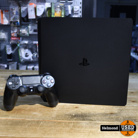 Playstation 4 Slim 1Tb met Controller Zwart | Nette Staat