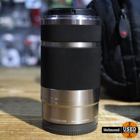 Sony SEL55210 55-210mm OSS Lens Zilver Zwart | Nette Staat