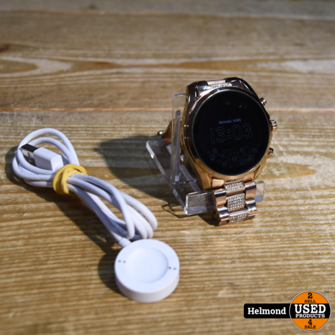 Michael Kors Access DW13M1  Smartwatch Gold | Nette Staat