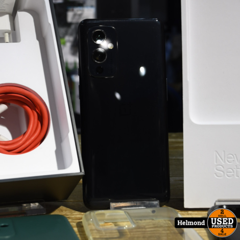 OnePlus 9 5G 128Gb Dual Sim Complete Set Zwart | Nette Staat