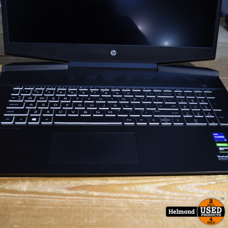 HP Pavilion Gaming 17-cd0910nd 32Gb 512Gb SSD Zwart | Nette Staat