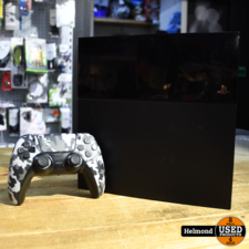 PlayStation 4 Versie 1 500Gb met Controller Zwart | Nette Staat