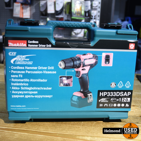 Makita HP333DSAP Accu Schroefboormachine | Nieuw in Seal