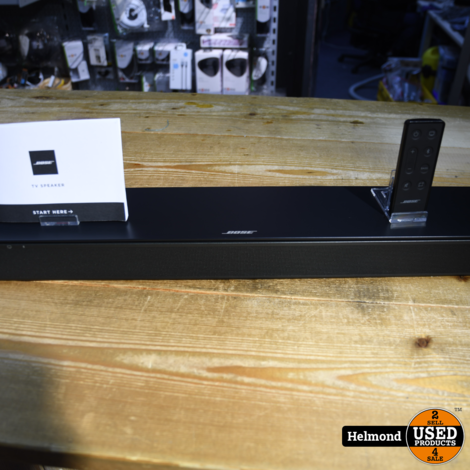 Bose TV Speaker met Afstandsbediening Zwart | Nette Staat