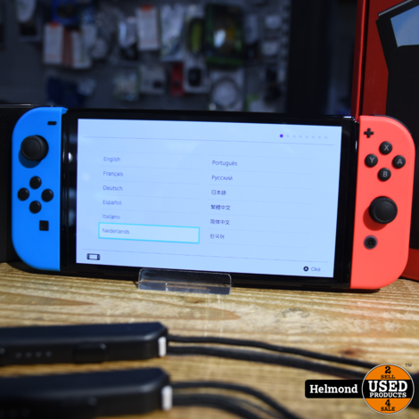 Nintendo Switch OLED Console Complete Set | Zeer Nette Staat