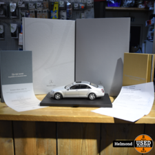 Mercedes Benz S Klasse Model Auto 1:18 Zilver Special Edition! | ZGAN