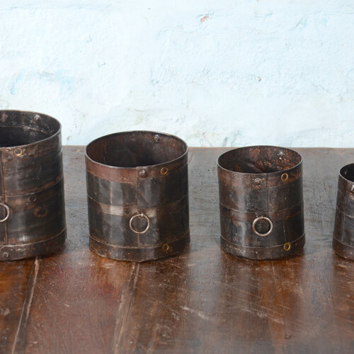 Set van 4 potjes