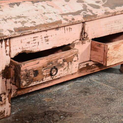 Roze winkelkist/bureau