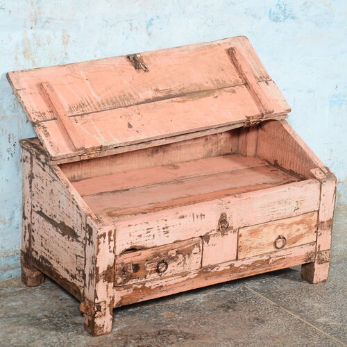 Roze winkelkist/bureau