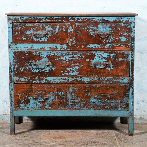 Ladekast dresser blauw
