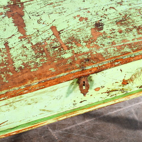Vintage schrijfkist groen