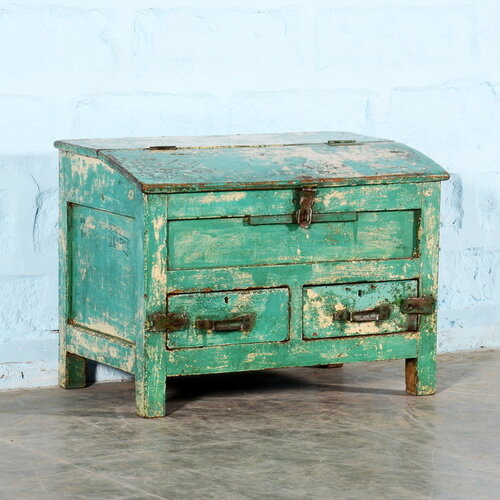 Winkelkist turquoise