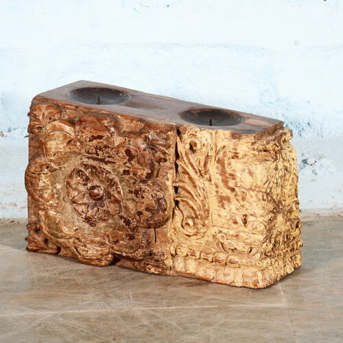 Kandelaar voetstuk Gujarat