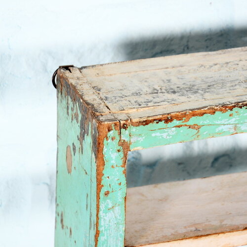 Wandrek turquoise créme
