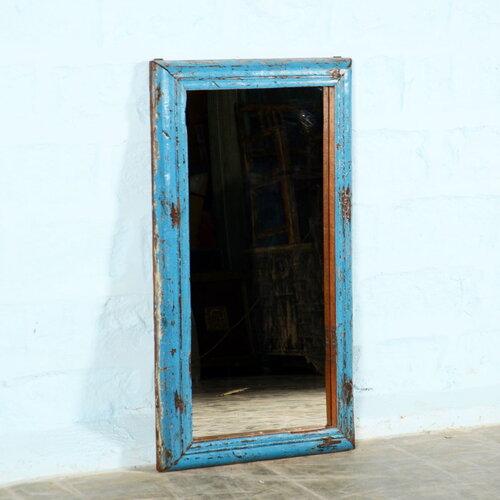 Spiegel Edge blauw