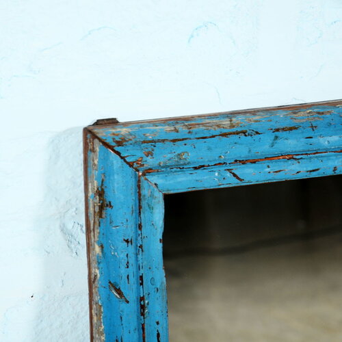 Spiegel Edge blauw