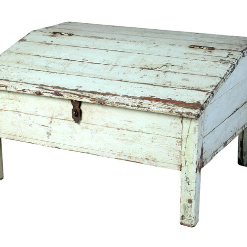 Winkelkist licht turquoise