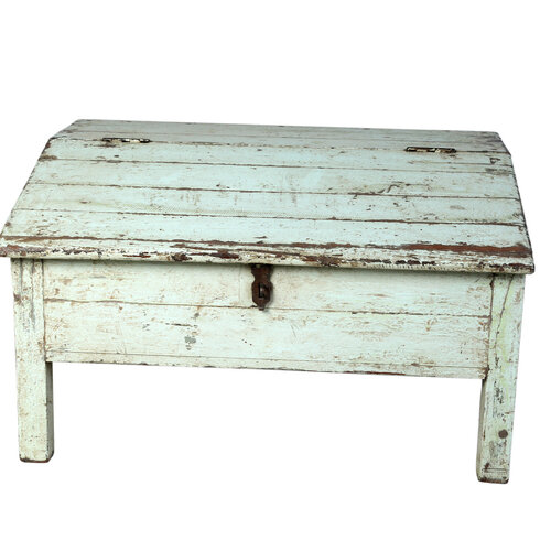 Winkelkist licht turquoise