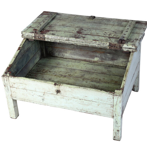 Winkelkist licht turquoise