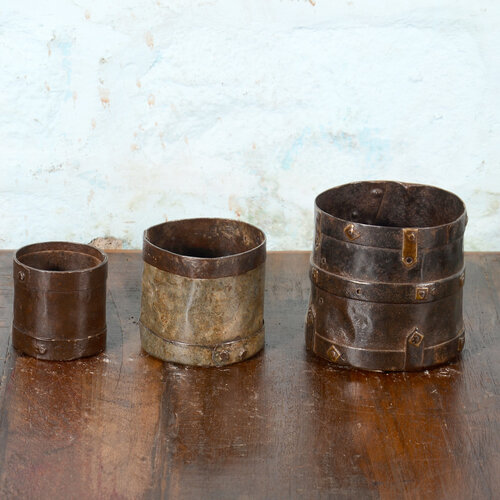 Mix van 3 planten/opberg potjes