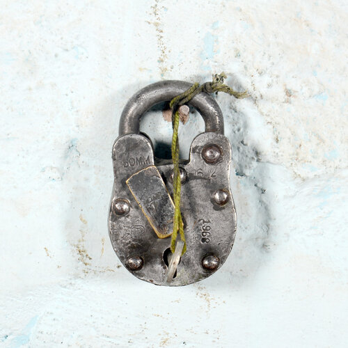 Antiek hangslot