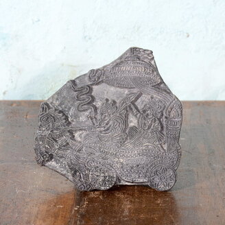 Batik stempel mythisch