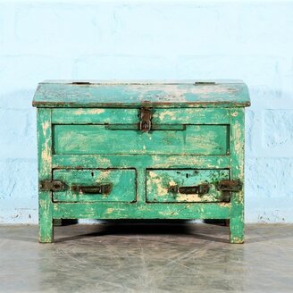 Winkelkist turquoise