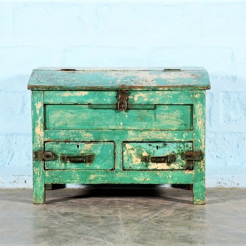 Winkelkist turquoise