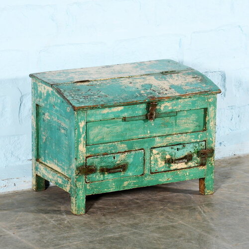 Winkelkist turquoise