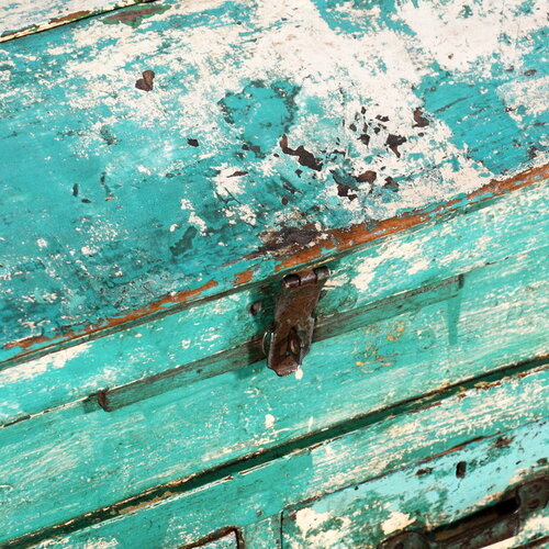 Winkelkist turquoise