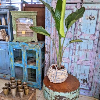Indiase poort blauw paars