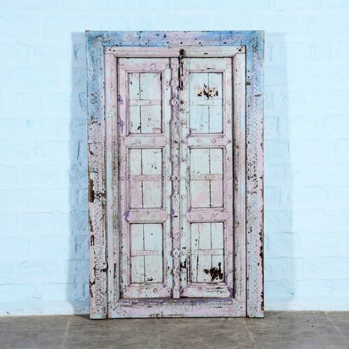 Indiase poort blauw paars