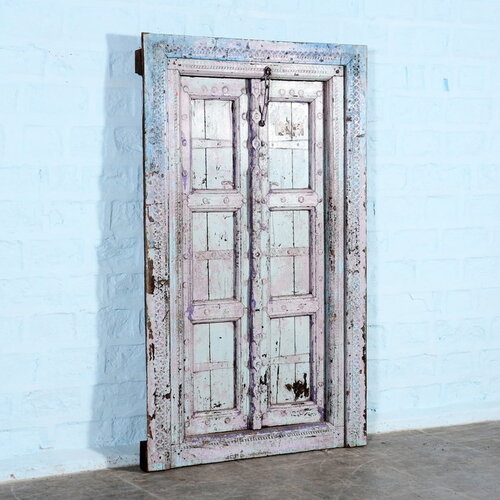 Indiase poort blauw paars