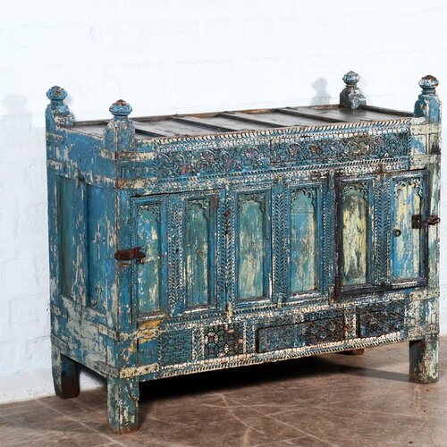 Antieke Damchiya Blauw